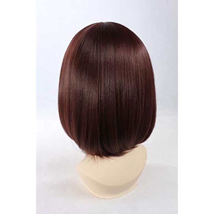 DILLARDS Fashion Short Straight Cosplay Wig Brown 187A - Image 2